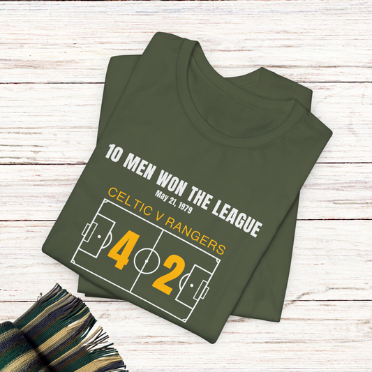 Ten Men Won The League TShirt