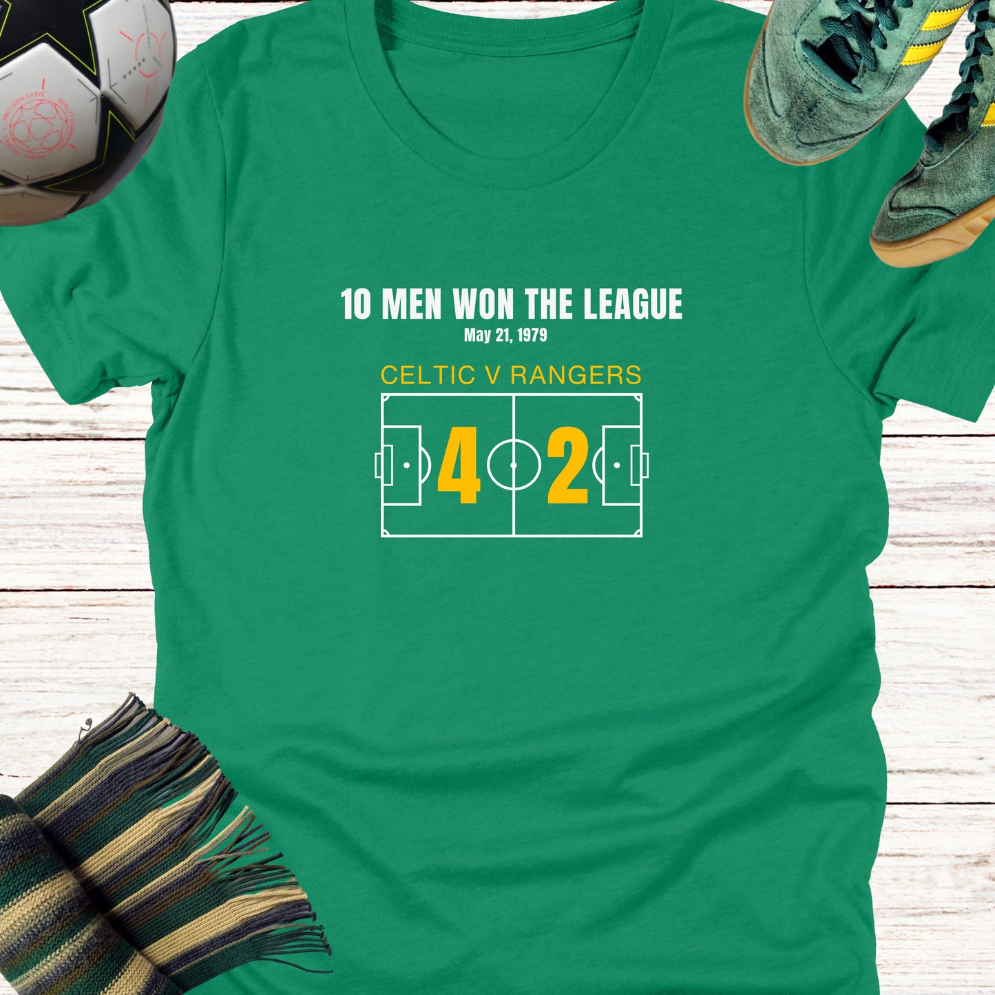 Ten Men Won The League TShirt