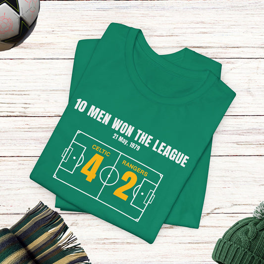 Ten Men Won The League T-Shirt version 2