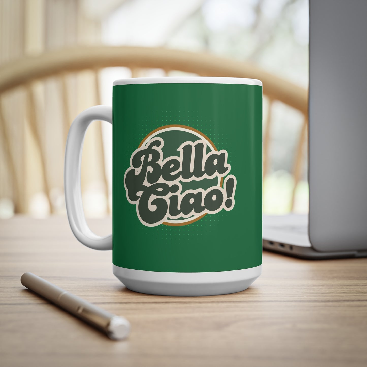 Bella Ciao Ceramic Coffee Mug | 11oz & 15oz