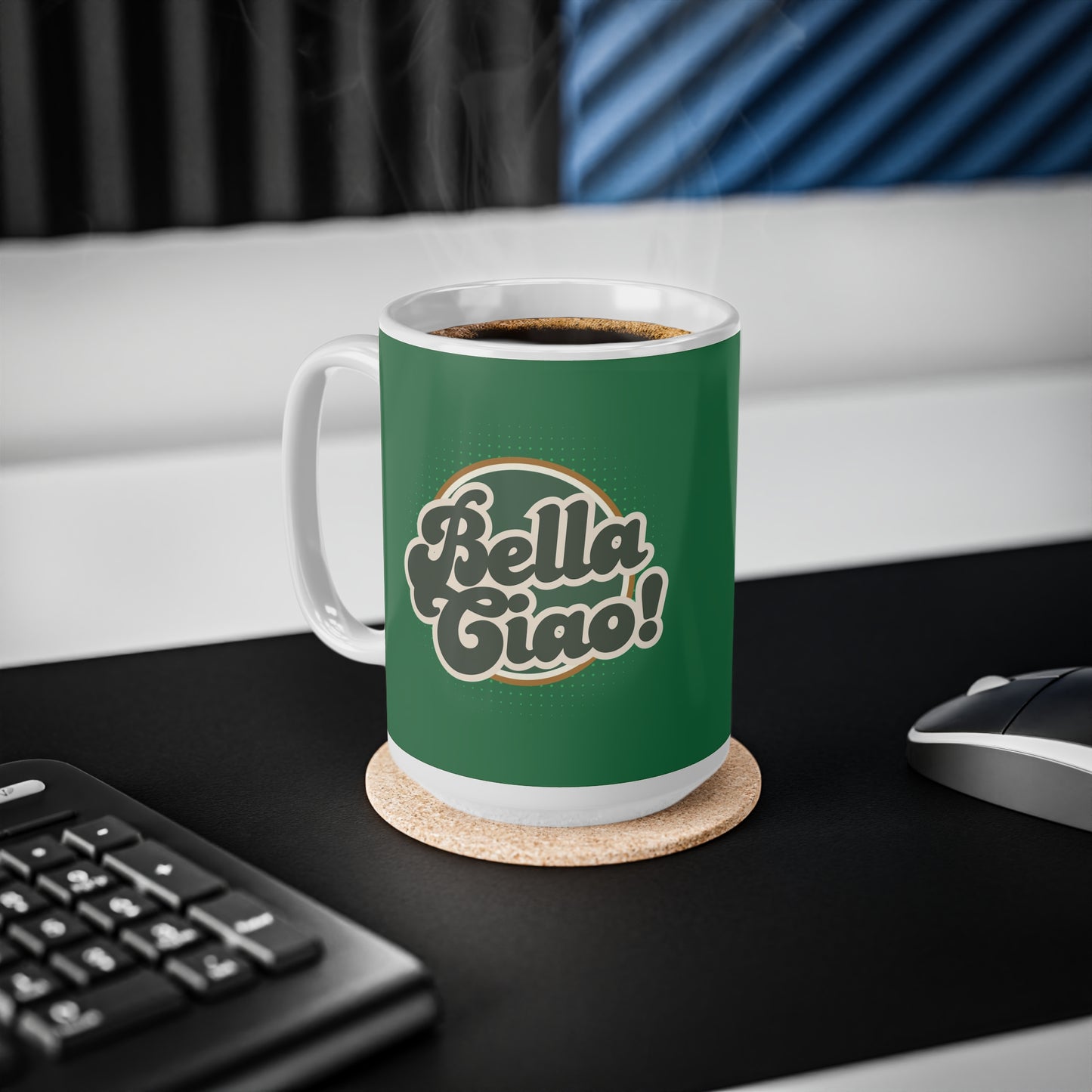Bella Ciao Ceramic Coffee Mug | 11oz & 15oz