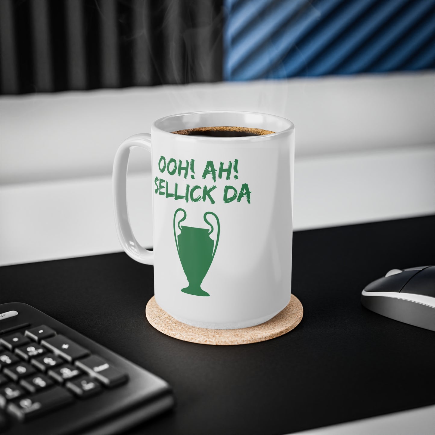 Ooh Ah Sellick Da Mug | Funny Celtic Supporter Gift for the Auld Bhoy