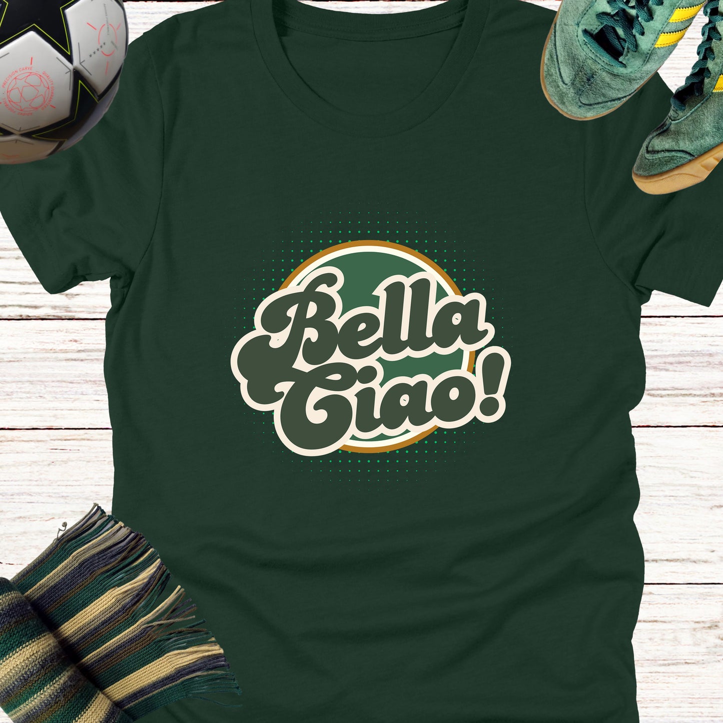 Bella Ciao T-Shirt | Italian Folk Song-Inspired Tee