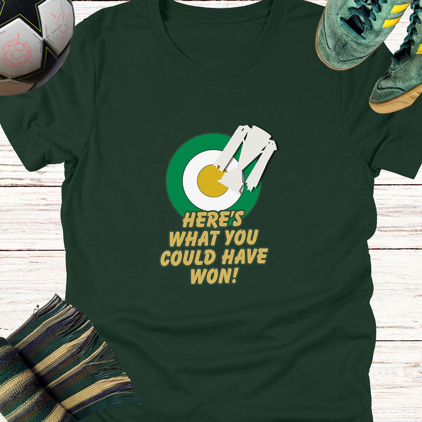 Here's What You Could Have Won | Celtic Champions T-Shirt