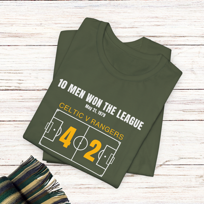 Ten Men Won The League TShirt