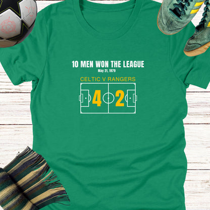 Ten Men Won The League TShirt
