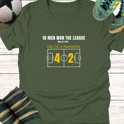 Ten Men Won The League TShirt