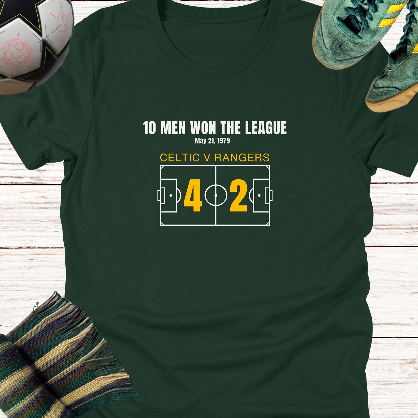 Ten Men Won The League TShirt