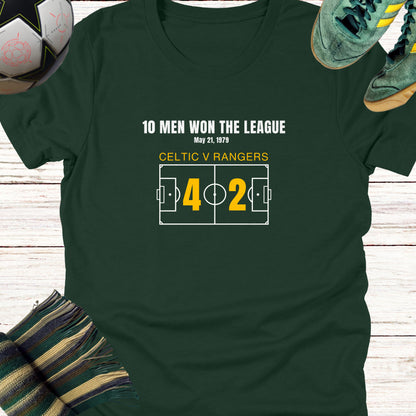 Ten Men Won The League TShirt