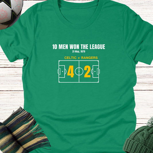 Ten Men Won The League TShirt