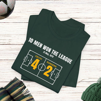 Ten Men Won The League T-Shirt version 2