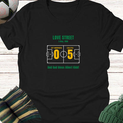 Celtic Love Street 1986 Albert Kidd Tee