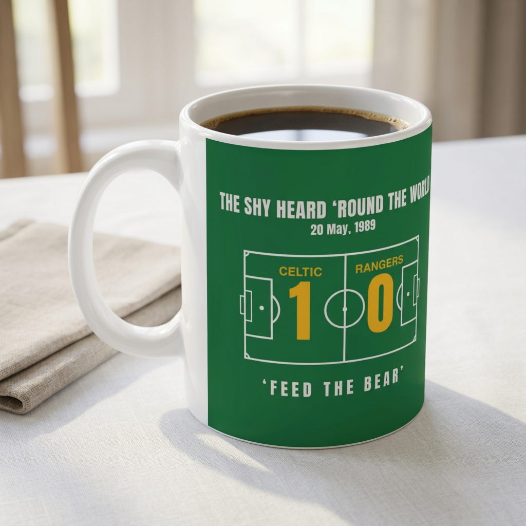 Feed The Bear | 1989 Scottish Cup Final Mug