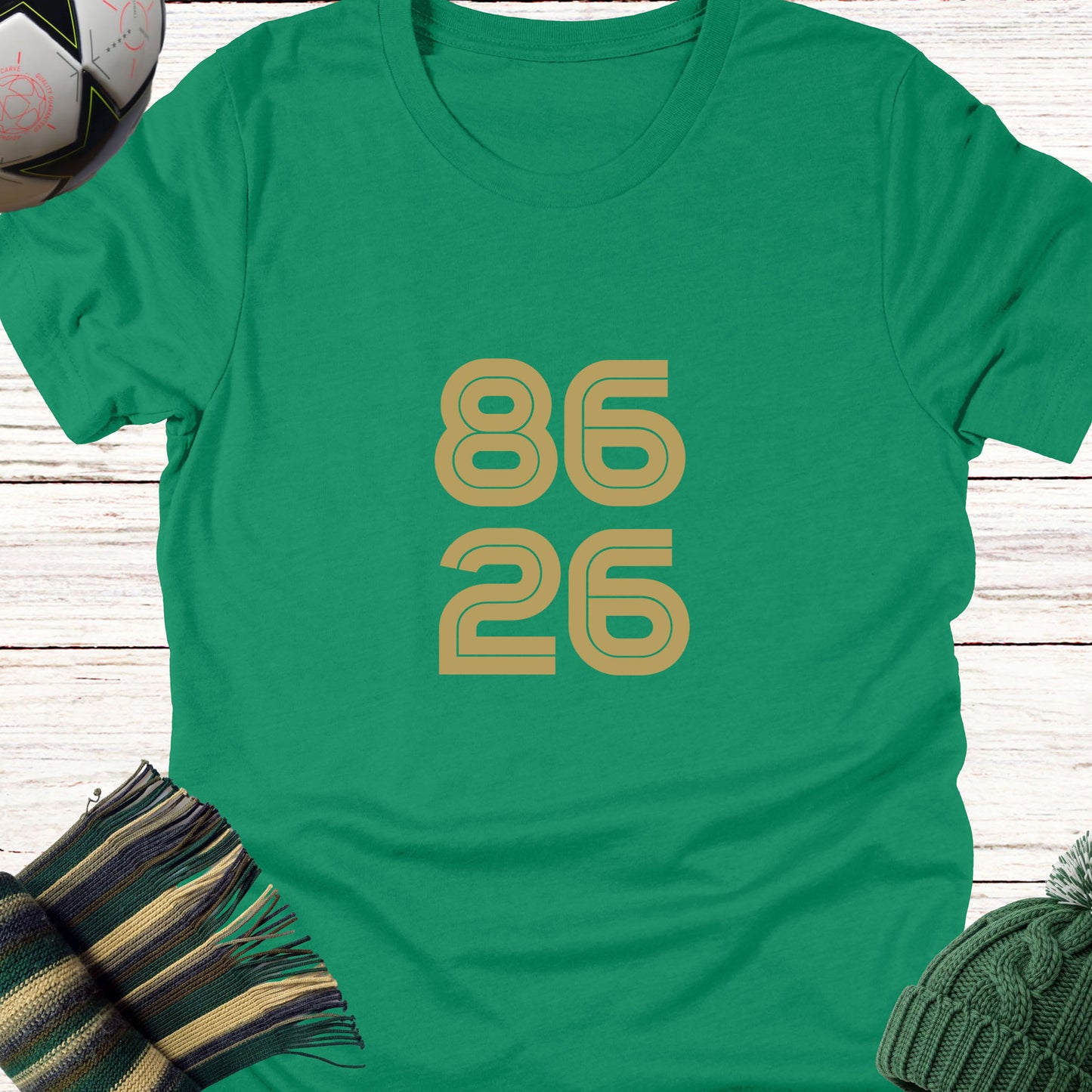 86-26 T-shirt | Lightweight Unisex Bella Canvas 3001 tee