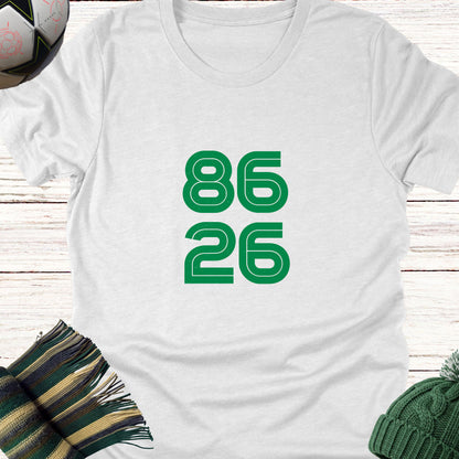 86-26 T-shirt | Lightweight Unisex Bella Canvas 3001 tee