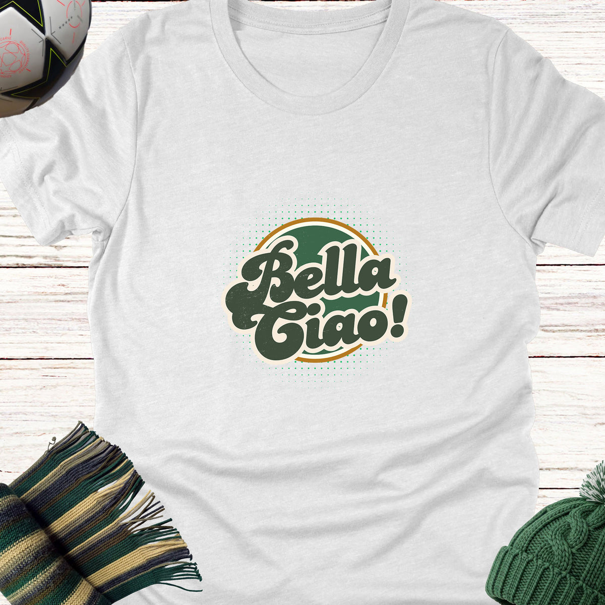 Bella Ciao T-Shirt | Italian Folk Song-Inspired Tee