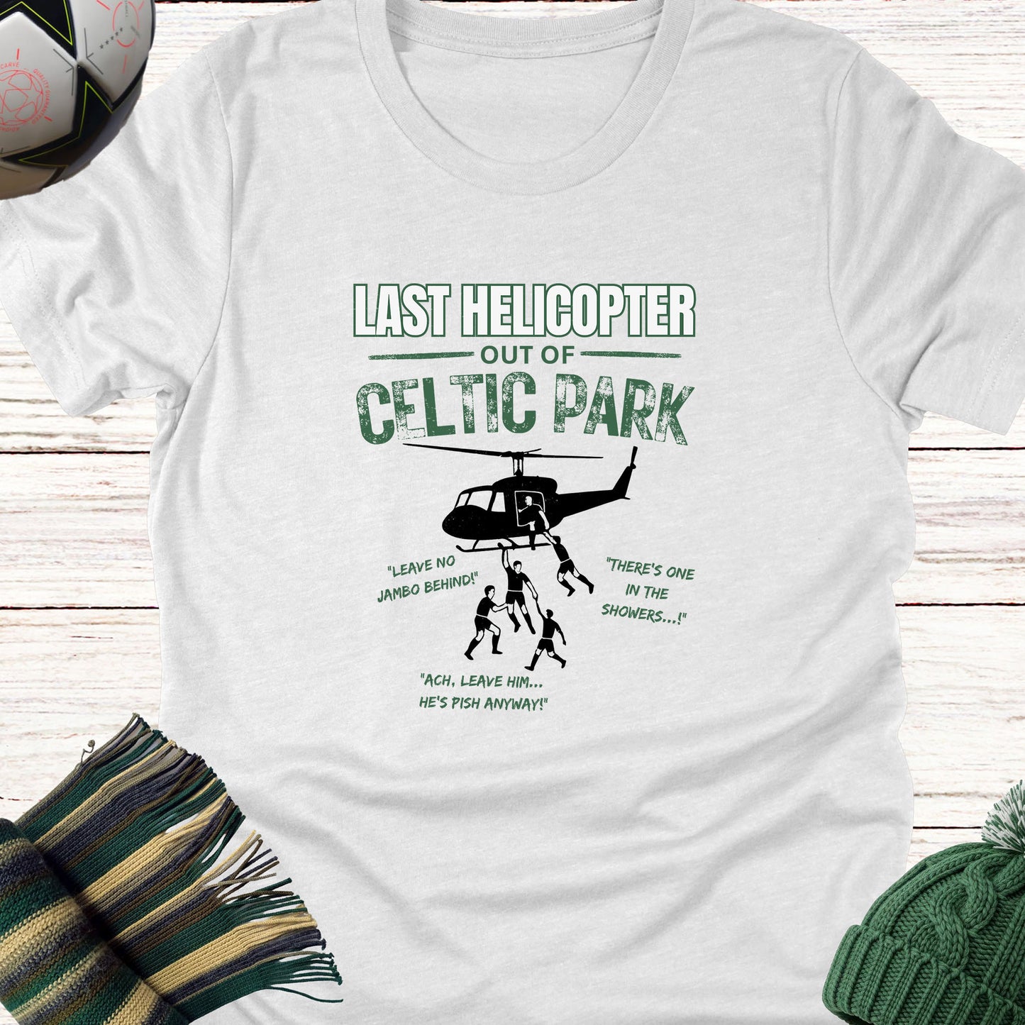 Last Helicopter Out T-shirt