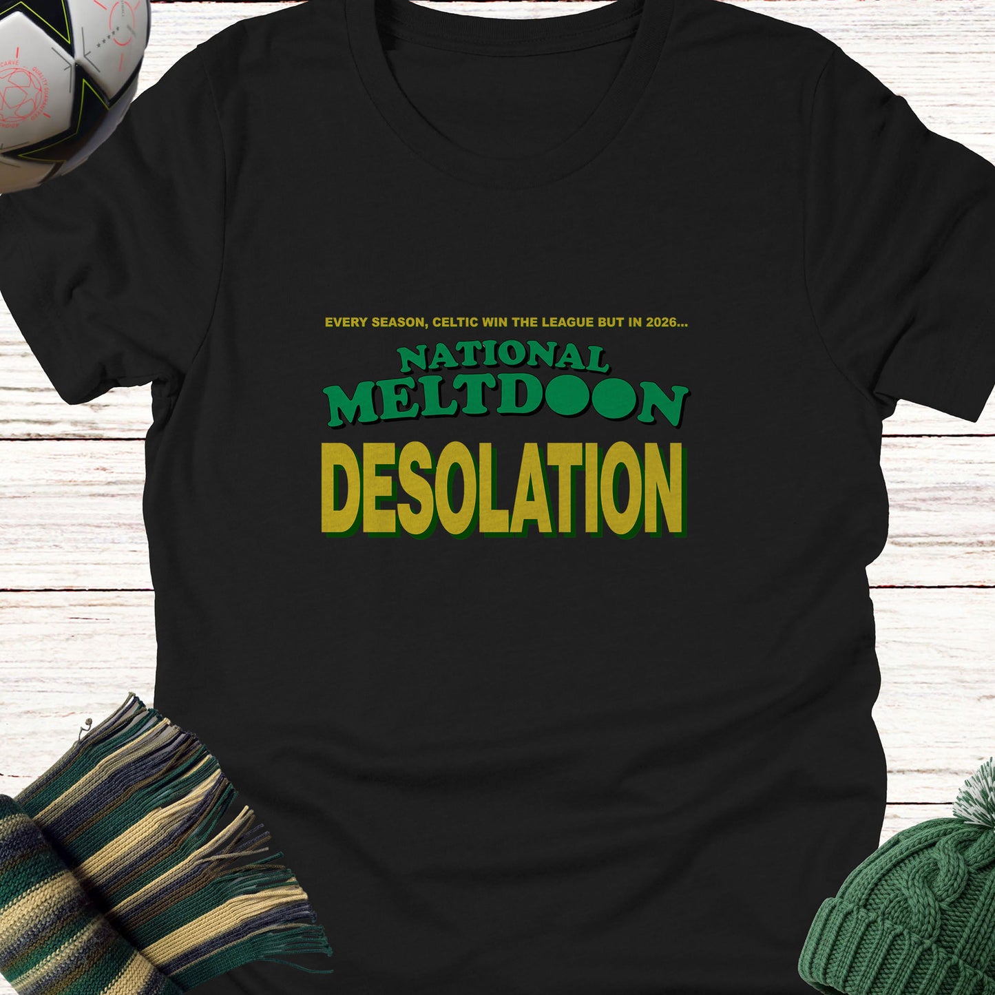 National Meltdoon Desolation T-shirt | Lightweight Unisex tee