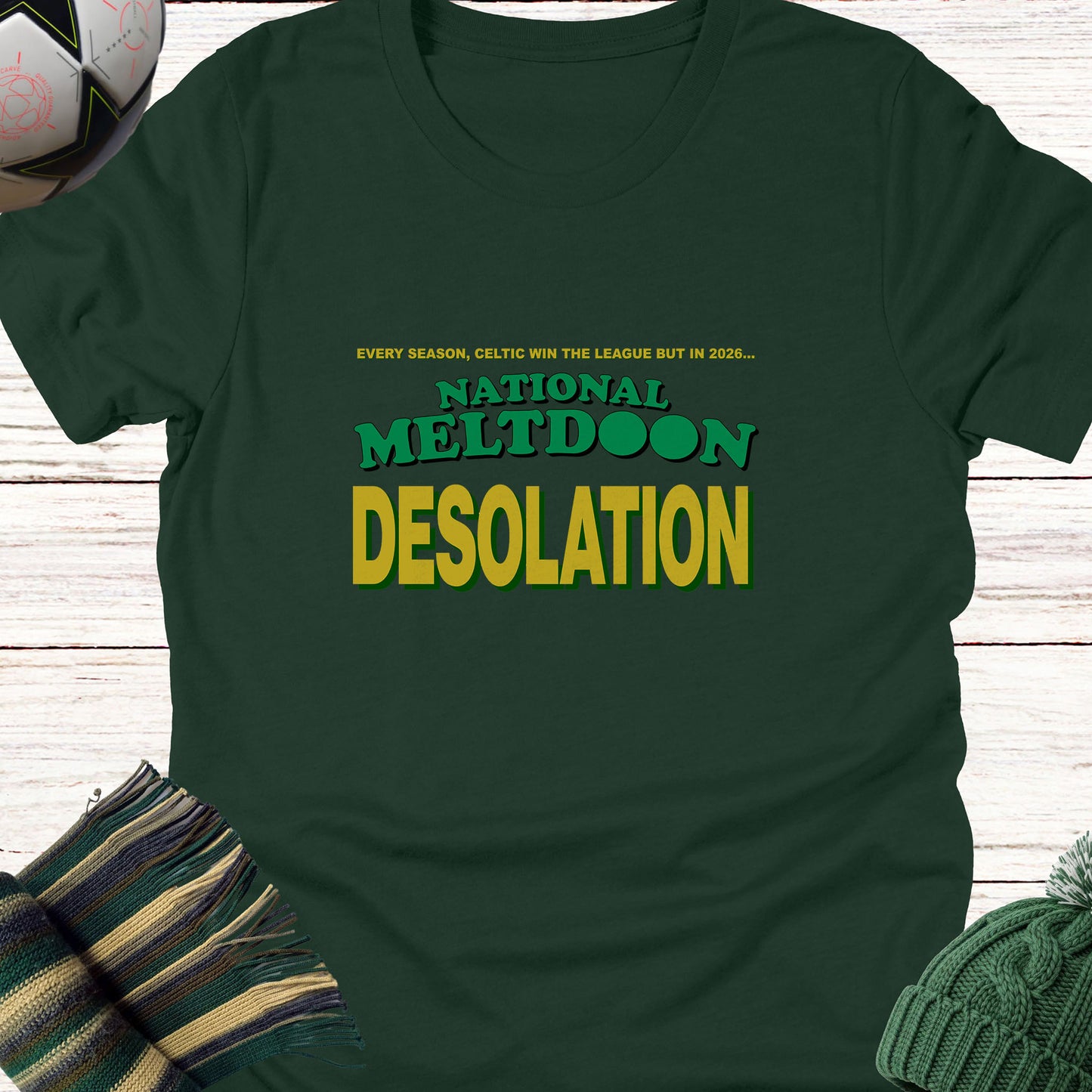 National Meltdoon Desolation T-shirt | Lightweight Unisex tee